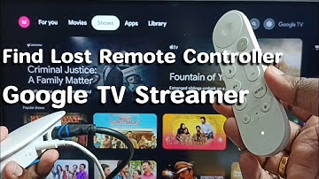 How to Find Your Lost Remote Controller | Google TV Streamer 4K