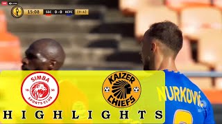 Simba SC vs Kaizer Chiefs | CAF Champions League (FULL HIGHLIGHTS)