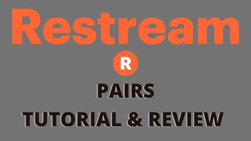 How To Use Restream Pairs For MAXIMUM Exposure!