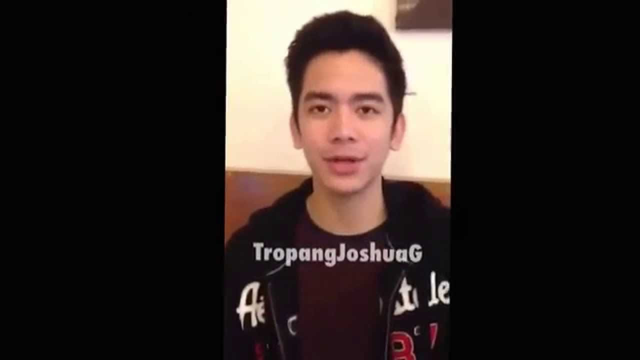 Joshua Garcia   Message to Tropang Joshua 1st GTG17th Birthday Celebration