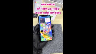 Mất Hơn 2,5 Triệu Vì Mua Nhầm Máy Dựng -  Những Lưu Ý Khi Mua iPhone Cũ - QKM