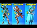 These Legendary Fortnite Dances Have Voices! #19 (Hit It TikTok, Leave The Door Open, Chicken Wing)