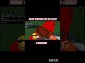 I do 2 clutch in minecraft game dropped leader clutch and played bost clutch #7x7 #ultra #viral