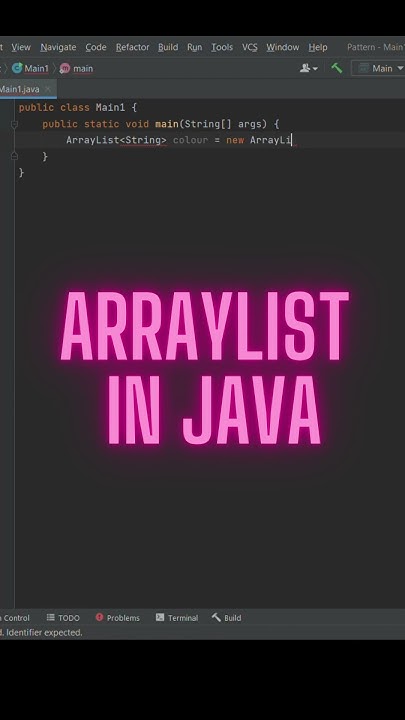 ARRAYLIST IN JAVA - YouTube