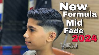 HOW TO CUT YOUR BOY HAIR AT HOME , BARBER TUTORIAL, FADE TUTORIAL, TALLCUT