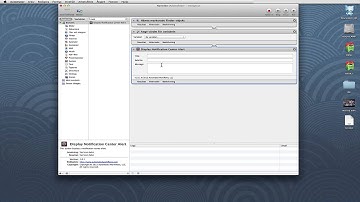 OSX simple Automator workflow