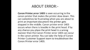 [Fixed] Canon Printer Error Code 1403 | Canon Support Code 1403 | Canon Printer 1403 Error.