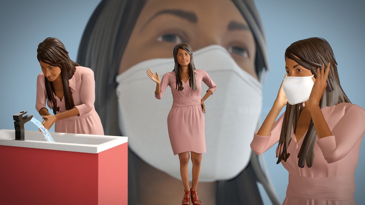 Parasanté - 3D mask animation video - Animation By 3D Gaming Studio