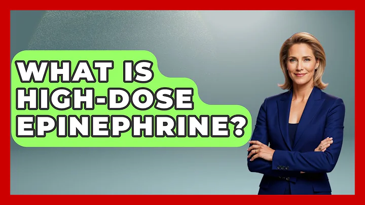 What Is High-Dose Epinephrine? - First Response Medicine
