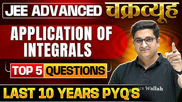 Application of Integral: Toughest PYQs for IIT-JEE ADVANCED 2025 | Chakravyuh Series