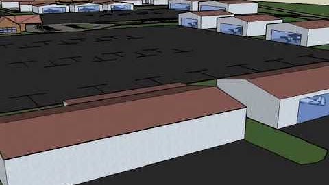 Airport 3-D Visual Simulation