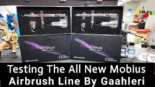 Testing The All New Mobius Airbrush Line By Gaahleri - Outstanding New Airbrush