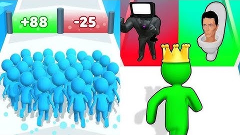 Count Master 3d vs  Giant Rush  3d 🟢🔵 All Levels Game MobileWalkthrough IOS, Android Gameplay Update