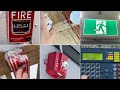 Annual fire alarm and emergency light test. Testing my whole garage fire alarm system 2022!