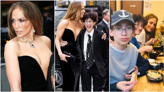 Why Jennifer Lopez's | son Max's life is going in a different direction to  twin Emme's - YouTube