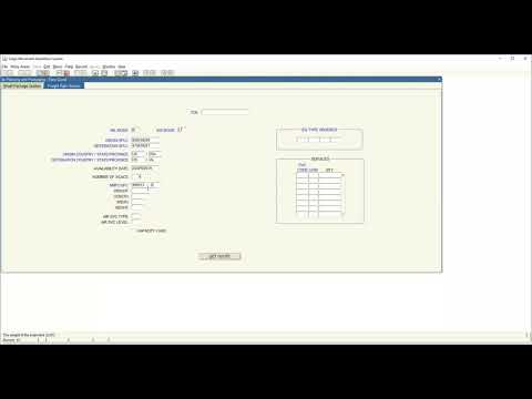 CMOS Demo: Freight Rate Quote without TCN