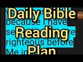 BLB Daily Bible Reading Plan tutorial