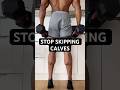 Calves don’t grow by accident. #justdumbbells #homeworkout  #dumbbellworkout #legday #shorts #fyp