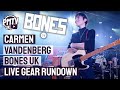 Carmen Vandenberg Guitar Gear Rundown! - The BONES UK Guitarists Vintage Tele & Signature Blackstar!