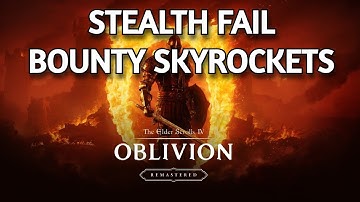 The Elder Scrolls IV Oblivion Remastered – Dark Brotherhood Quest 3: Execution & High Bounty