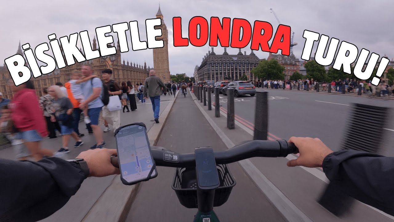 BİSİKLETLE EFSANE LONDRA TURU! | Big Ben, Tower Bridge, Hyde Park