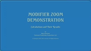 Modifier Zoom Demonstration