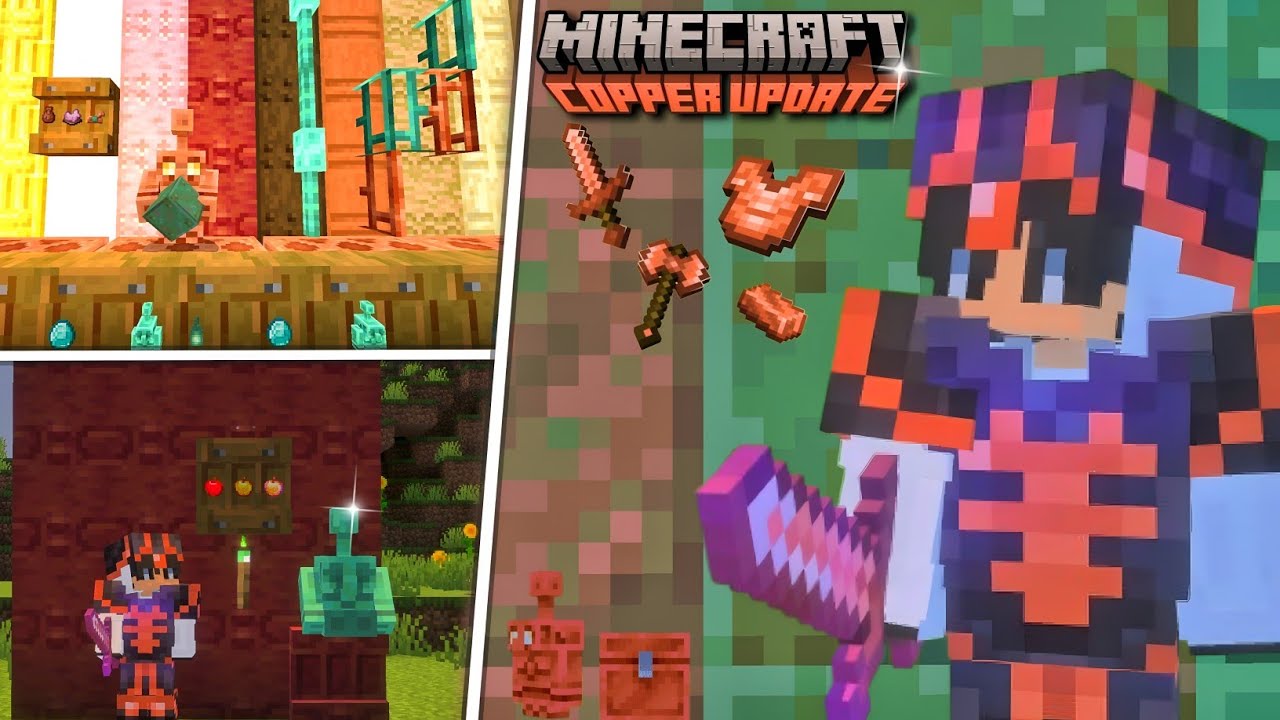Minecraft Copper Update Text Everything You Need to Know About the NEW COPPER UPDATE In Minecraft ...