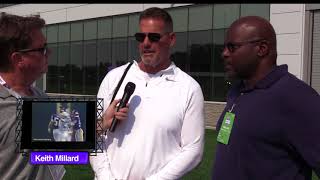 Vikings Keith Millard and Henry Thomas at Training Camp 2018