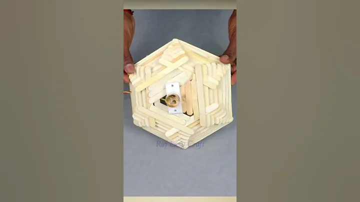 Ice cream stick craft #shorts #crafts #youtubeshorts #viral