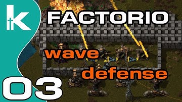 Factorio 0.16 Wave Defense Ep 3 | Take 2 | Lasers and Fire