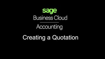 Sage Business Cloud Accounting (AME) - Getting Started