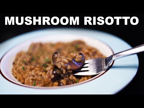 mushroom-risotto-with-homemade-mushroom-stock