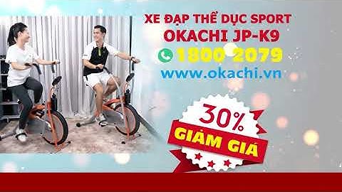 Xe Đạp Tập Thể Dục OKACHI JP-K9 Khuyến Mãi 30% | Bí Quyết Cho Cơ Xương Khoẻ Mạnh