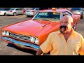 South beach classics tv show  69 road runner delorean dmc12