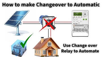 How to install Automatic Changeover Relay for solar system
