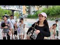 한일부부 두 가족 자녀만 도합 7명! 입장료 압박에 결국 무료 물놀이장 #한일부부 #국제커플