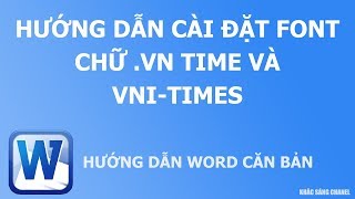Cài đặt font VnTime và download phông chữ VnTime – Vietkey