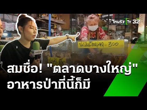 ลุยตลาดสด "ตลาดบางใหญ่" อาหารป่าที่นี้ก็มี : ตะลอนตะลุยตลาด | 8 มิ.ย. 67 | ตะลอนข่าวสุดสัปดาห์