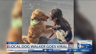 Young El Paso dog walker going viral