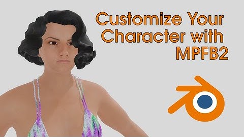 Blender MPFB2 Tutorial: Customize Your 3D Character (Beginner Friendly)