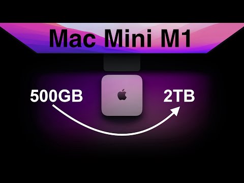 Apple Mac Mini M1 (A2348) SSD Upgrade 500GB to 2TB