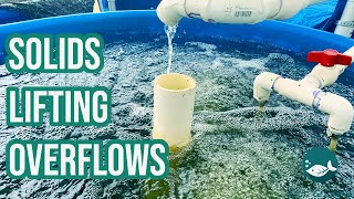 Solids Lifting Overflows (SLOs) for filtration in Aquaponics