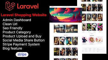 Laravel 10X #ecommerce shopping project & Stripe payment gateway system #shopping #laravelproject