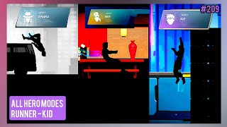 Celebrity #209 ALL HERO MODES RUNNER - KID ➲ Vector  Profile