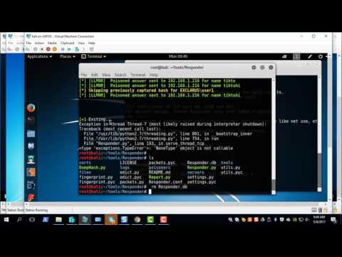 Exploiting Windows Network with Responder and MultiRelay