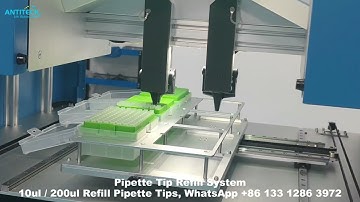 Pipette Tip Refill System For 10ul Pipette Tip Refill - Pipette Tip Loader 4 Bulk Pipette Tip Refill