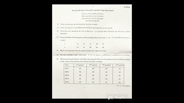1st sem complementary statistics _Calicut University#2020 #shorts #calicutuniversity #statistics