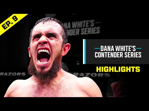 Dana White's Contender Series Episode 9 HIGHLIGHTS! 😱