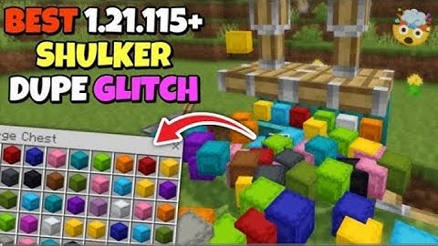 How To Duplicate SHULKER BOX in Minecraft Bedrock 1.21.115+ | Best Duplication Glitches Working! 🌟⚕️