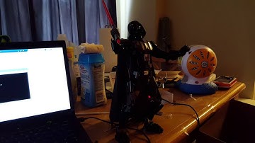 LEGO Darth Vader robot - Nooooooo! With Raspberry pi 3